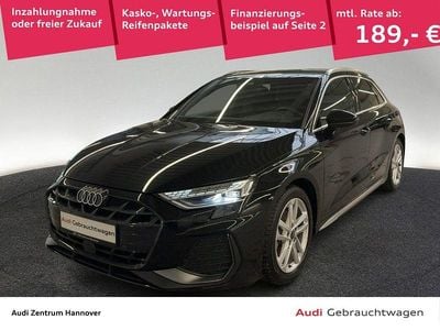 Usata Audi A3 S-Line 150 CV (110 kW) 2024 Nero Berlina