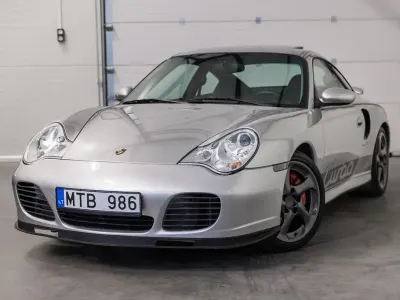 Occasion Porsche 996 Turbo 420 PK (308 kW) 2002 Zilver Coupé