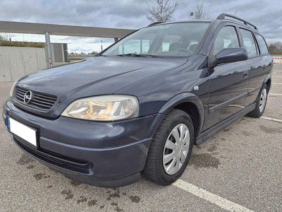 Gebraucht Opel Astra 101 PS (74 kW) 2002 Blau Kombi