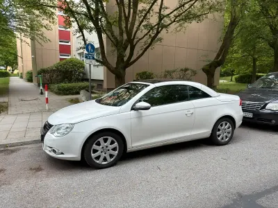 Gebraucht VW Eos 200 PS (147 kW) 2007 Weiß Cabrio