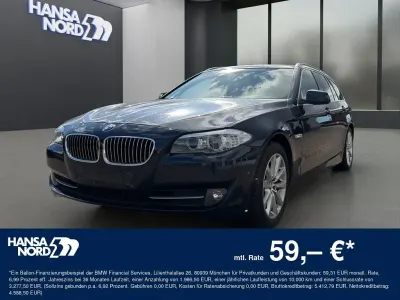 Gebraucht BMW 525 Sport Line 204 PS (150 kW) 2011 Blau Limousine