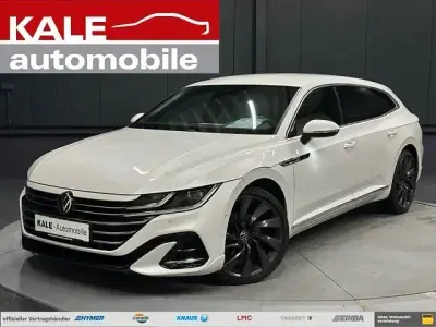 Usata VW Arteon R-line 200 CV (147 kW) 2021 Bianco Station wagon
