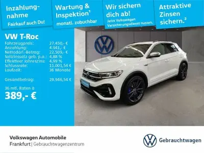 Gebraucht VW T-Roc R 300 PS (220 kW) 2023 Weiß SUV
