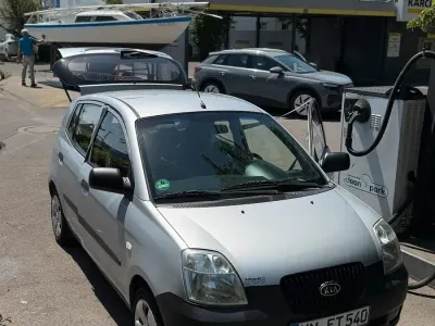 Gebraucht Kia Picanto 65 PS (47 kW) 2005 Grau Kleinwagen
