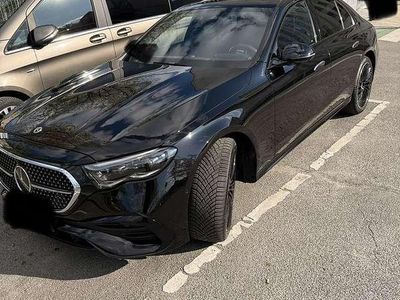Usata Mercedes E220 AMG Line Premium Plus 200 CV (147 kW) 2023 Nero Berlina