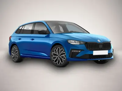 Neu Skoda Scala Dynamic 150 PS (110 kW) 2026 Blau Kleinwagen