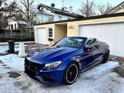 Gebraucht Mercedes C63S AMG AMG Edition 1 510 PS (375 kW) 2017 Blau Cabrio