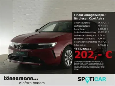 Gebraucht Opel Astra Elegance 131 PS (96 kW) 2023 Rot Kleinwagen