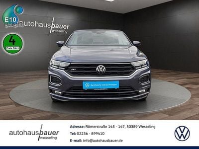 Gebraucht VW T-Roc Cabriolet R-line 150 PS (110 kW) 2021 Rauchgrau Cabrio