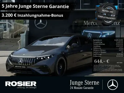 Gebraucht Mercedes EQS 53 AMG Advanced 560 kW (762 PS) 2024 Graphitgrau Kleinwagen