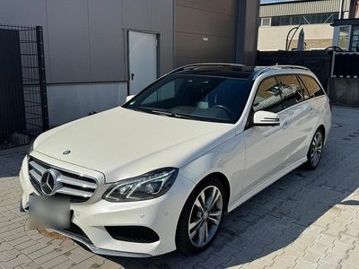 Usata Mercedes E500 AMG line 408 CV (300 kW) 2016 Bianco Station wagon