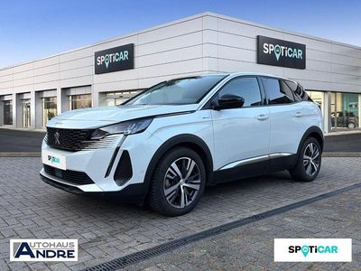 Gebraucht Peugeot 3008 Allure 181 PS (133 kW) 2022 Perlmutt weiß metallic SUV