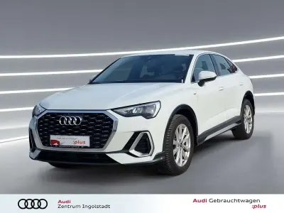 Gebraucht Audi Q3 Sportback S-Line 150 PS (110 kW) 2025 Gletscherweiß metallic SUV