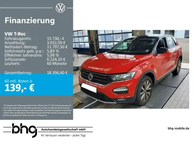 Gebraucht VW T-Roc Style 116 PS (85 kW) 2019 Rot SUV