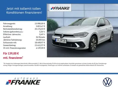 Gebraucht VW Polo Goal 116 PS (85 kW) 2025 Reflexsilber metallic Limousine