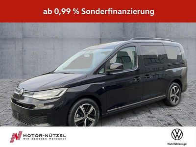 Neu VW Caddy Maxi Life Life 122 PS (89 kW) 2025 Schwarz Van / Kleinbus