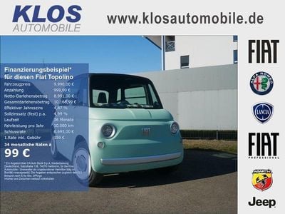 Novo Fiat Topolino 5 kW (8 HP) 2026 Verde Citadino