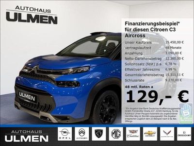 Gebraucht Citroën C3 Aircross Shine 110 PS (80 kW) 2022 Blau SUV