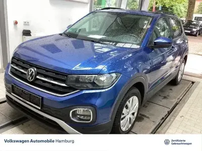 Gebraucht VW T-Cross Active 110 PS (80 kW) 2022 0a reef blue metallic SUV