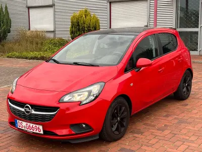 Gebraucht Opel Corsa 95 PS (69 kW) 2017 Rot Kleinwagen