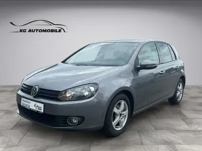 Gebraucht VW Golf VI Comfortline 122 PS (89 kW) 2009 Grau Kleinwagen