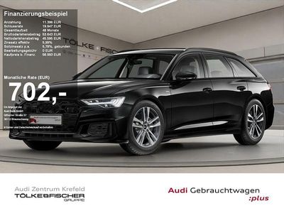 Schwarz Gebraucht 2025 Audi A6 S-Line Kombi | 56.993 € (Fairer Preis)