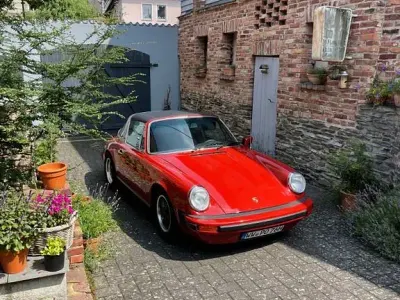 Gebraucht Porsche 911 165 PS (121 kW) 1976 Rot Cabrio