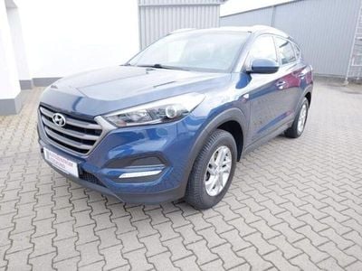 Gebraucht Hyundai Tucson 132 PS (97 kW) 2017 Stargazing blue / mic (metallic) SUV