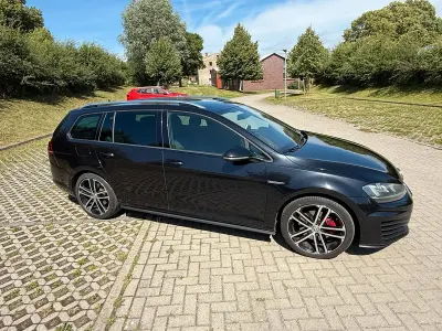Gebraucht VW Golf VII GTD 184 PS (135 kW) 2015 Schwarz Kombi