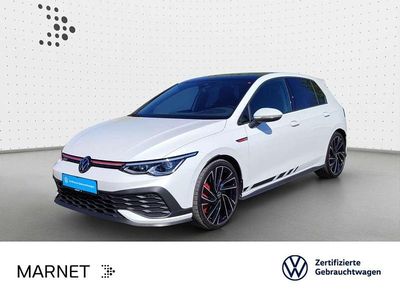 Gebraucht VW Golf VIII GTI 300 PS (220 kW) 2022 Oryxweiß perlmutteffekt/deep b Limousine
