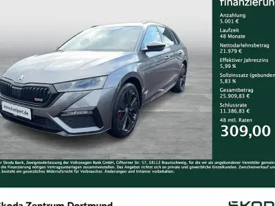 Brugt Skoda Octavia RS 245 HK (180 kW) 2023 Grå Stationcar