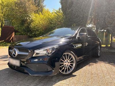 Brugt Mercedes CLA220 AMG line 177 HK (130 kW) 2017 Sort Sedan