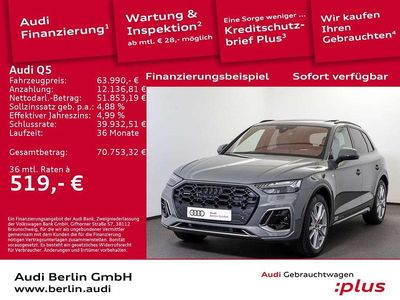 Chronosgrau metallic Gebraucht 2025 Audi Q5 S-Line SUV | 63.990 €