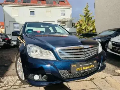 Brugt Mercedes C200 184 HK (135 kW) 2011 Blå Sedan