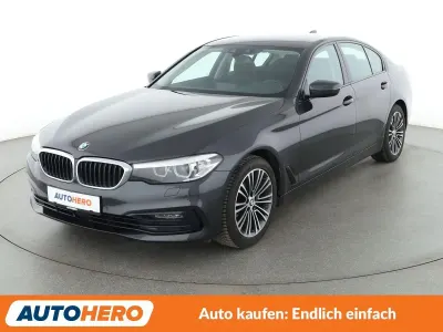 Używany BMW 520 Sport Line 184 KM (135 kW) 2019 Czarny Sedan/Limuzyna