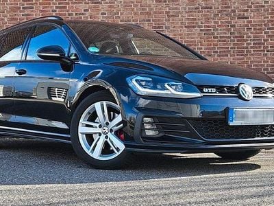 Gebraucht VW Golf VII GTD 184 PS (135 kW) 2017 Schwarz Kombi