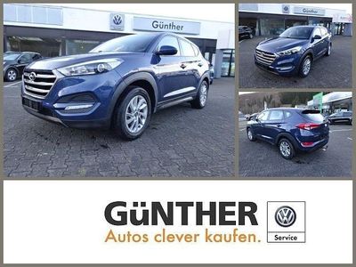 Blau Gebraucht 2017 Hyundai Tucson SUV | 14.950 € (Guter Preis)