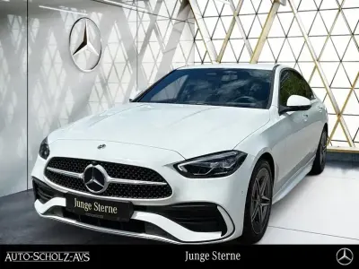 Gebraucht Mercedes C180 AMG 170 PS (125 kW) 2025 Polarweiß Limousine