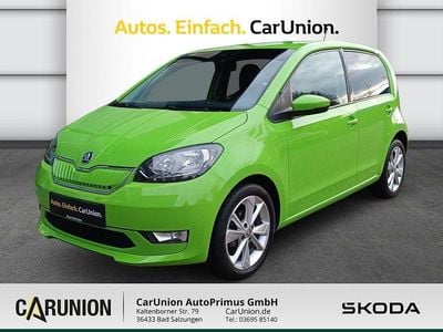 Gebraucht Skoda Citigo-e IV Style 61 kW (83 PS) 2020 Grün Kleinwagen