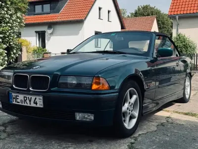 Gebraucht BMW 320 Cabriolet 150 PS (110 kW) 1996 Grün Cabrio