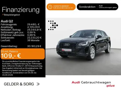 Gebraucht Audi Q2 Advanced Plus 150 PS (110 kW) 2025 Mythosschwarz metallic SUV