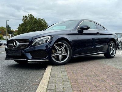 Cavansitblau Gebraucht 2016 Mercedes C200 AMG line Coupé | 26.800 € (Etwas zu teuer)