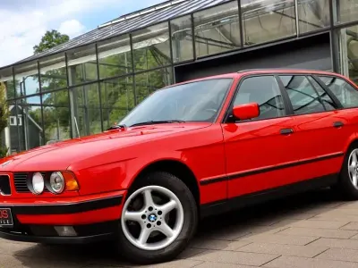 Gebraucht BMW 518 113 PS (83 kW) 1994 Rot Kombi
