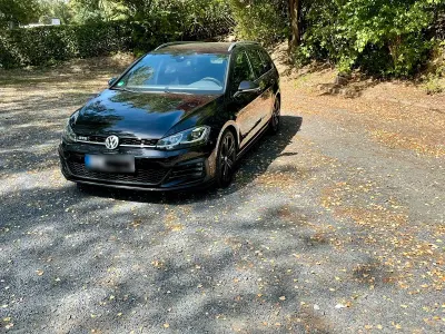 Gebraucht VW Golf VII GTD 184 PS (135 kW) 2017 Schwarz Kombi
