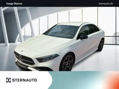 Gebraucht Mercedes A180 AMG 136 PS (100 kW) 2025 Unilack polarweiß Limousine