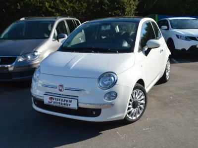 Gebraucht Fiat 500 Lounge 105 PS (77 kW) 2015 Weiß Kleinwagen