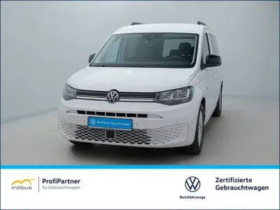Gebraucht VW Caddy Maxi Life 122 PS (89 kW) 2023 Weiß Van / Kleinbus