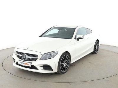 Gebraucht Mercedes C300 AMG line 258 PS (189 kW) 2019 Weiß Coupé