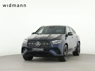 Brugt Mercedes GLE450 AMG AMG 367 HK (269 kW) 2025 Blå Coupe