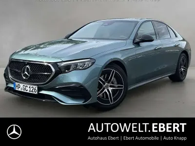 Gebraucht Mercedes E200 AMG 204 PS (150 kW) 2024 Verdesilber Limousine